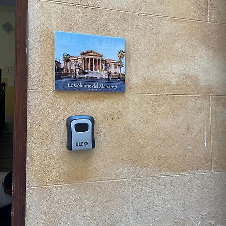פלרמו Le Colonne Del Massimo Apartment מראה חיצוני תמונה